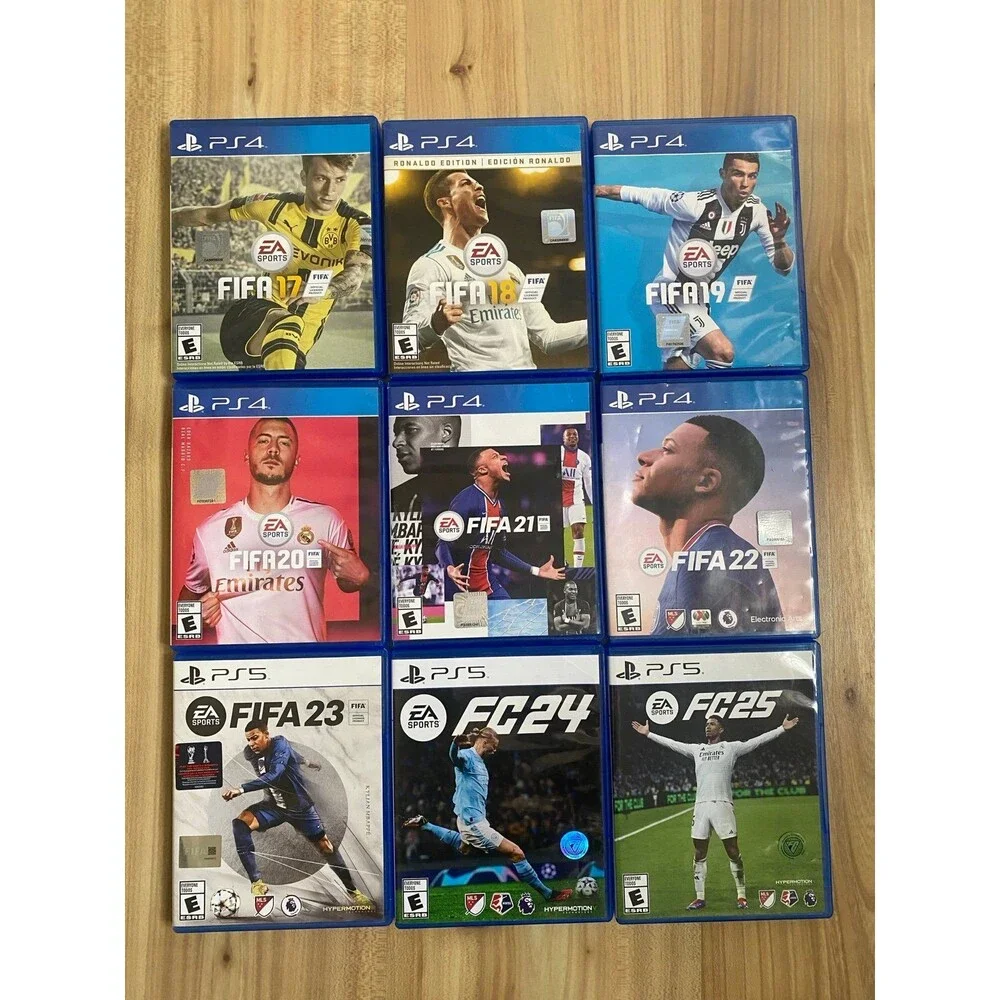 FIFA FC PS4 PS5 9 games Soccer Futbol FIFA 17- FC 2025 World Cup Mundial EA